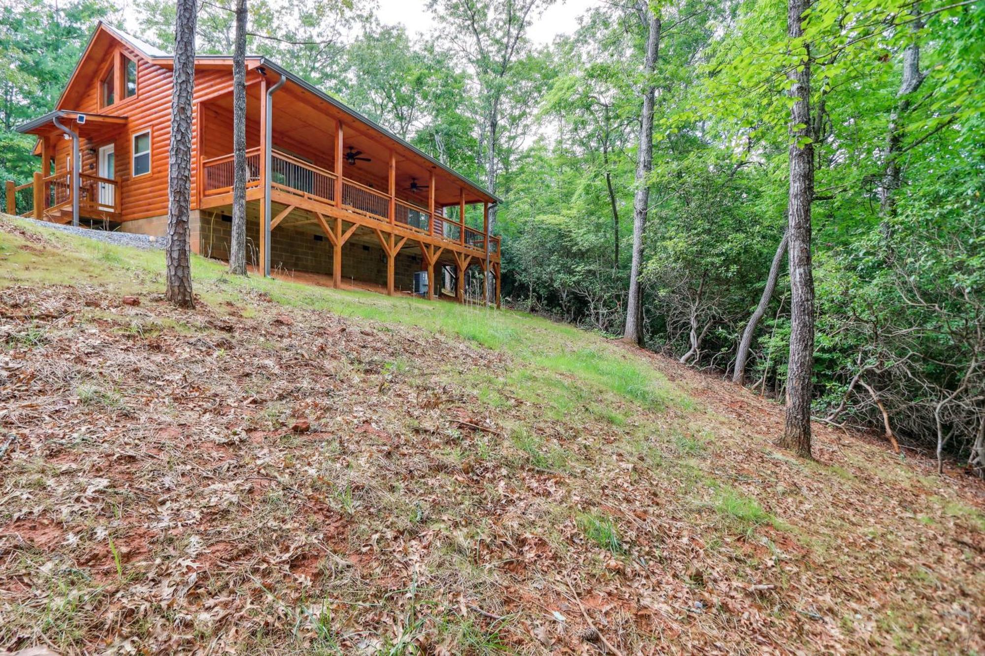 Private Murphy Cabin Rental With Wraparound Porch! ภายนอก รูปภาพ