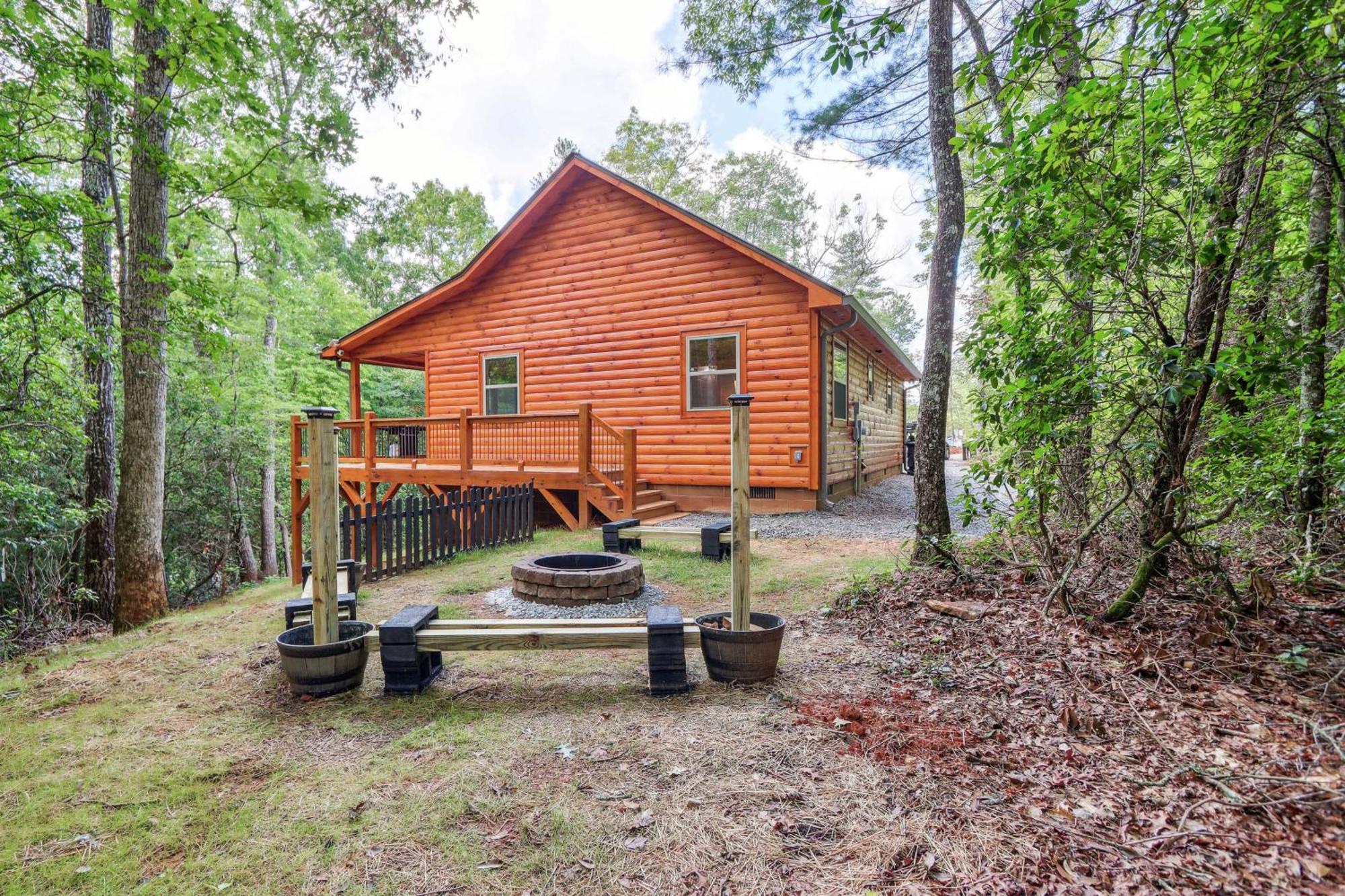 Private Murphy Cabin Rental With Wraparound Porch! ภายนอก รูปภาพ